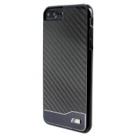 BMW Real Carbon Fiber Case - Etui aluminiowe iPhone 7 Plus (czarny) BMW Real Carbon Fiber Case - Etui aluminiowe iPhone 7 Plus (czarny)