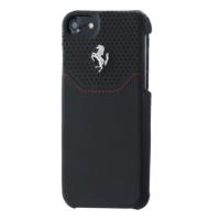 Ferrari Lusso Hardcase Racing - Etui skórzane iPhone 7 (czarny) Ferrari Lusso Hardcase Racing - Etui skórzane iPhone 7 (czarny)
