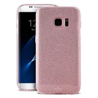 PURO Glitter Shine Cover - Etui Samsung Galaxy S8+ (Rose Gold)