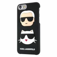 Karl Lagerfeld 3D Karl & Choupette - Etui iPhone 7 (Black) Karl Lagerfeld 3D Karl & Choupette - Etui iPhone 7 (Black)