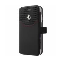 Ferrari Booktype Lusso - Etui skórzane iPhone 7 z kieszeniami na karty (czarny) Ferrari Booktype Lusso - Etui skórzane iPhone 7 z kieszeniami na karty (czarny)