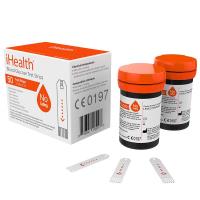 iHealth Codeless Blood Glucose Test Strips - Paski do glukometru 0,7 µl bez enzymu GDH (2 x 25 szt.) iHealth Codeless Blood Glucose Test Strips - Paski do glukometru 0,7 µl bez enzymu GDH (2 x 25 szt.)