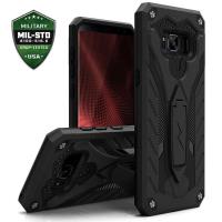 Zizo Static Cover - Pancerne etui Samsung Galaxy S8+ z podstawką (czarny) Zizo Static Cover - Pancerne etui Samsung Galaxy S8+ z podstawką (czarny)