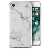 PURO Marble Cover - Etui iPhone 8 / 7 / 6s / 6 (Statuary White)