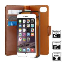 PURO Duetto Wallet Detachable - Skórzane etui 2w1 iPhone 7 / iPhone 6s / iPhone 6 (brązowy) PURO Duetto Wallet Detachable - Skórzane etui 2w1 iPhone 7 / iPhone 6s / iPhone 6 (brązowy)