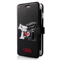 Karl Lagerfeld Choupette In Love Booktype Case - Etui Samsung Galaxy S8 z klapką (Black) Karl Lagerfeld Choupette In Love Booktype Case - Etui Samsung Galaxy S8 z klapką (Black)