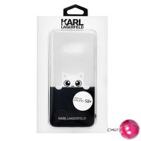 Karl Lagerfeld K-Peek A Boo Case - Etui Samsung Galaxy S8+ (Transparent/Blue) Karl Lagerfeld K-Peek A Boo Case - Etui Samsung Galaxy S8+ (Transparent/Blue)