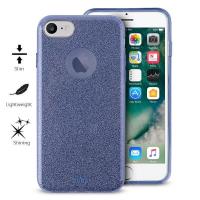 PURO Glitter Shine Cover - Etui iPhone 7 / iPhone 6s / iPhone 6 (Blue) Limited edition PURO Glitter Shine Cover - Etui iPhone 7 / iPhone 6s / iPhone 6 (Blue) Limited edition