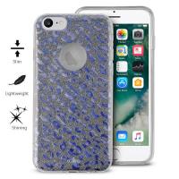 PURO Glitter Shine Leopard Cover - Etui iPhone 7 / iPhone 6s / iPhone 6 (Iridescent) Limited edition PURO Glitter Shine Leopard Cover - Etui iPhone 7 / iPhone 6s / iPhone 6 (Iridescent) Limited edition