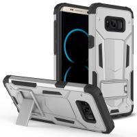 Zizo Hybrid Transformer Cover - Pancerne etui Samsung Galaxy S8+ z podstawką (Silver/Black) Zizo Hybrid Transformer Cover - Pancerne etui Samsung Galaxy S8+ z podstawką (Silver/Black)