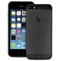 PURO Ultra Slim "0.3" Cover - Etui iPhone SE / iPhone 5s / iPhone 5 (czarny przezroczysty) PURO Ultra Slim "0.3" Cover - Etui iPhone SE / iPhone 5s / iPhone 5 (czarny przezroczysty)