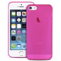 PURO Ultra Slim "0.3" Cover - Etui iPhone SE / iPhone 5s / iPhone 5 (różowy)