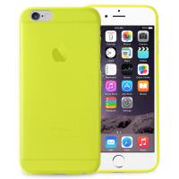 PURO Ultra Slim "0.3" Cover - Etui iPhone 6s / iPhone 6 (limonkowy)