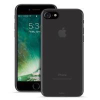 PURO Ultra Slim "0.3" Cover - Etui iPhone 8 / 7 (czarny przezroczysty)