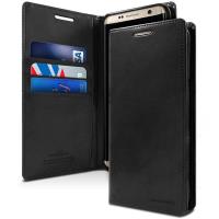 Mercury Bluemoon Flip - Etui Samsung Galaxy S8 z kieszeniami na karty + stand up (czarny)