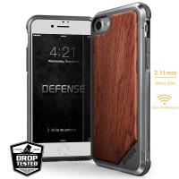X-Doria Defense Lux Wood - Etui aluminiowe iPhone 8 / 7 z prawdziwym drewnem (Rosewood) X-Doria Defense Lux Wood - Etui aluminiowe iPhone 8 / 7 z prawdziwym drewnem (Rosewood)