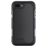 Griffin Survivor Extreme - Pancerne etui iPhone 8 Plus / 7 Plus (czarny)