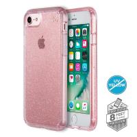 Speck Presidio Clear with Glitter - Etui iPhone 8 / 7 / 6s / 6 (Gold Glitter/Bella Pink) Speck Presidio Clear with Glitter - Etui iPhone 8 / 7 / 6s / 6 (Gold Glitter/Bella Pink)