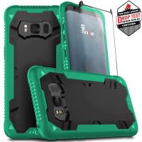 Zizo Proton Case - Pancerne etui Samsung Galaxy S8 ze szkłem 9H na ekran (zielony/czarny) Zizo Proton Case - Pancerne etui Samsung Galaxy S8 ze szkłem 9H na ekran (zielony/czarny)