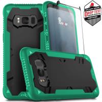 Zizo Proton Case - Pancerne etui Samsung Galaxy S8+ ze szkłem 9H na ekran (zielony/czarny) Zizo Proton Case - Pancerne etui Samsung Galaxy S8+ ze szkłem 9H na ekran (zielony/czarny)