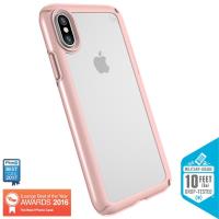 Speck Presidio Show - Etui iPhone X (Clear/Rose Gold) Speck Presidio Show - Etui iPhone X (Clear/Rose Gold)