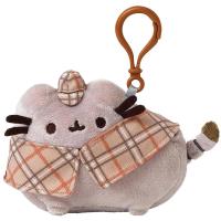 Pusheen - Brelok do kluczy z klipsem Detektyw (12 x 9 cm)