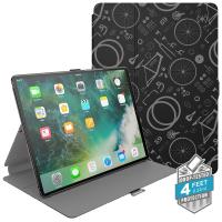 Speck Balance Folio Print - Etui iPad Pro 10.5" (2017) w/Magnet & Stand up (Bikeparts Black/Ash Grey) Speck Balance Folio Print - Etui iPad Pro 10.5" (2017) w/Magnet & Stand up (Bikeparts Black/Ash Grey)