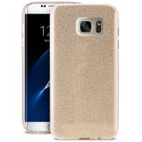 PURO Glitter Shine Cover - Etui Samsung Galaxy S7 edge (Gold) PURO Glitter Shine Cover - Etui Samsung Galaxy S7 edge (Gold)