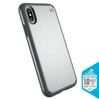 Speck Presidio Metallic - Etui iPhone X (Tungsten Grey Metallic/Stormy Grey) Speck Presidio Metallic - Etui iPhone X (Tungsten Grey Metallic/Stormy Grey)
