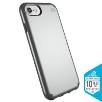 Speck Presidio Metallic - Etui iPhone 8 / 7 / 6s / 6 (Tungsten Grey Metallic/Stormy Grey)