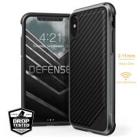 X-Doria Defense Lux - Etui aluminiowe iPhone X (Black Carbon Fiber) X-Doria Defense Lux - Etui aluminiowe iPhone X (Black Carbon Fiber)