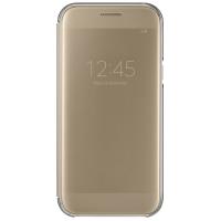 Samsung Clear View Cover - Etui z klapką dotykową Samsung Galaxy A5 (2017) (złoty)