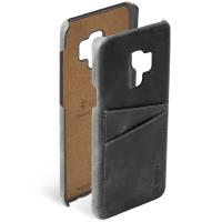Krusell Sunne 2 Card Cover - Skórzane etui Samsung Galaxy S9 z dwoma zewnętrznymi kieszeniami na karty (Black) Krusell Sunne 2 Card Cover - Skórzane etui Samsung Galaxy S9 z dwoma zewnętrznymi kieszeniami na karty (Black)