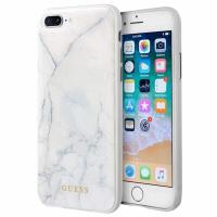 Guess Marble - Etui iPhone 8 Plus / 7 Plus (biały)