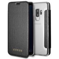 Guess Iridescent Book - Etui Samsung Galaxy S9+ z kieszeniami na karty (czarny) Guess Iridescent Book - Etui Samsung Galaxy S9+ z kieszeniami na karty (czarny)