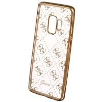 Guess 4G Transparent - Etui Samsung Galaxy S9+ (złoty) Guess 4G Transparent - Etui Samsung Galaxy S9+ (złoty)