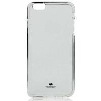 Mercury Transparent Jelly - Etui iPhone 6s / 6 (czarny/przezroczysty)