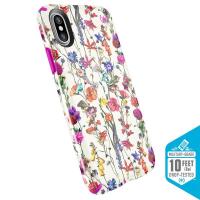 Speck Presidio Inked - Etui iPhone X (White Flowers/Lipstick Pink) Speck Presidio Inked - Etui iPhone X (White Flowers/Lipstick Pink)