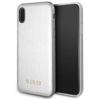 Guess Iridescent - Etui iPhone X (srebrny) Guess Iridescent - Etui iPhone X (srebrny)