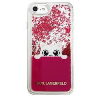 Karl Lagerfeld K-Peek A Boo - Etui iPhone 8 / 7 (Glitter Fushia)