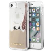 Karl Lagerfeld K-Peek A Boo - Etui iPhone 8 / 7 (Glitter Pink Gold)