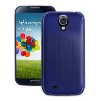 PURO Metal Cover - Etui Samsung GALAXY S4 + folia (niebieskie) PURO Metal Cover - Etui Samsung GALAXY S4 + folia (niebieskie)