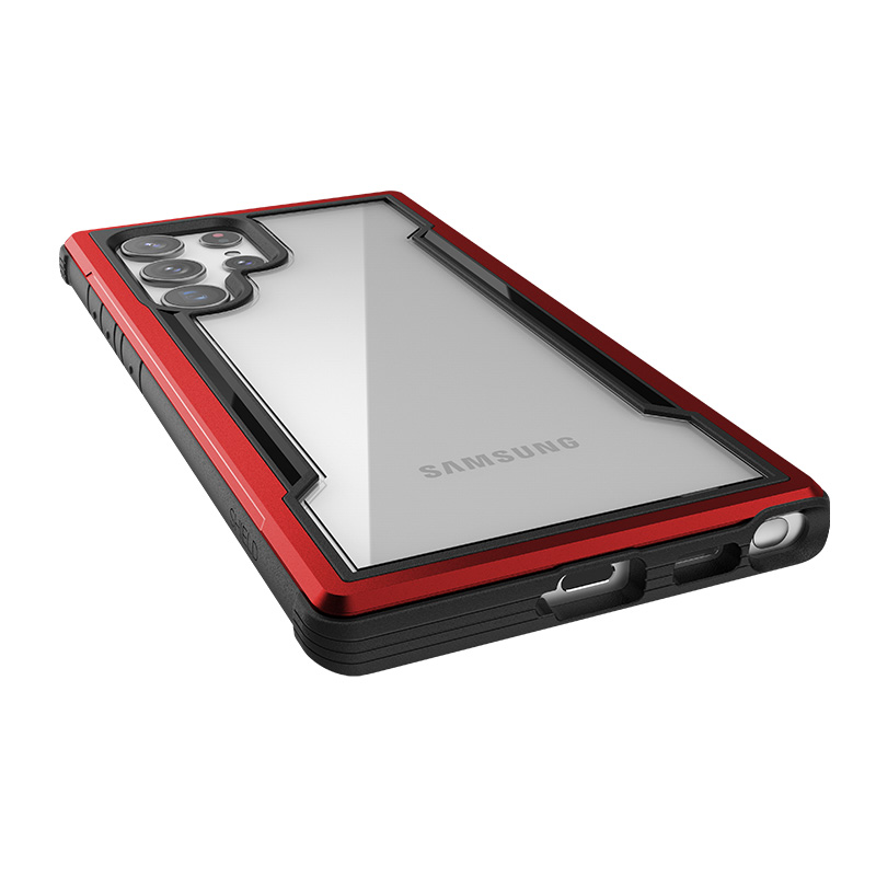 X-Doria Raptic Shield Pro - Etui Samsung Galaxy S22 Ultra 5G (Antimicrobial Protection) (Red)