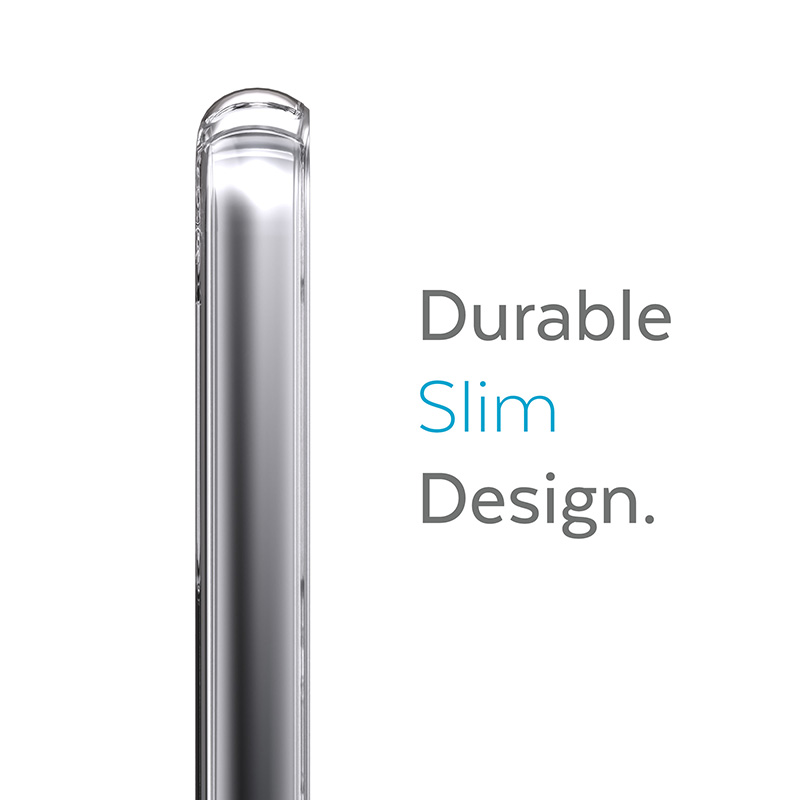Speck Presidio Perfect-Clear - Etui Samsung Galaxy S22 z powłoką MICROBAN (Clear/Clear)