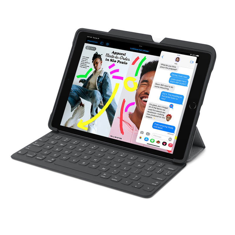 STM DuxShell Duo - Etui pancerne iPad 10.2" (2021-2019) MIL-STD-810G (Black)