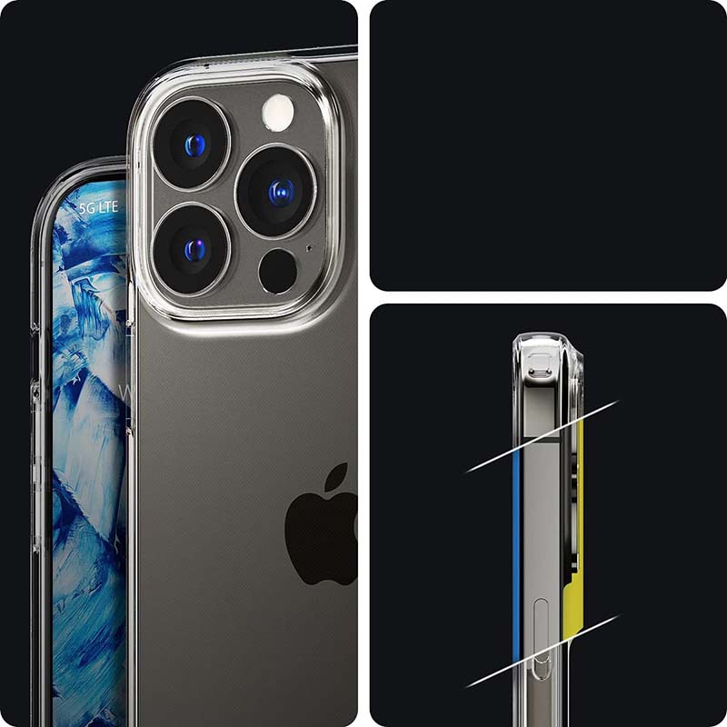 Spigen Liquid Crystal - Etui do iPhone 13 Pro (Przezroczysty)