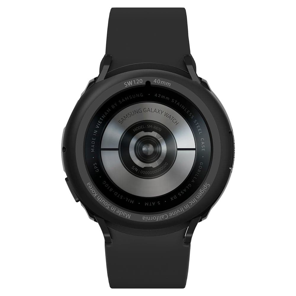Spigen Liquid Air – Obudowa do Samsung Galaxy Watch 4 / 5 40 mm (Czarny)