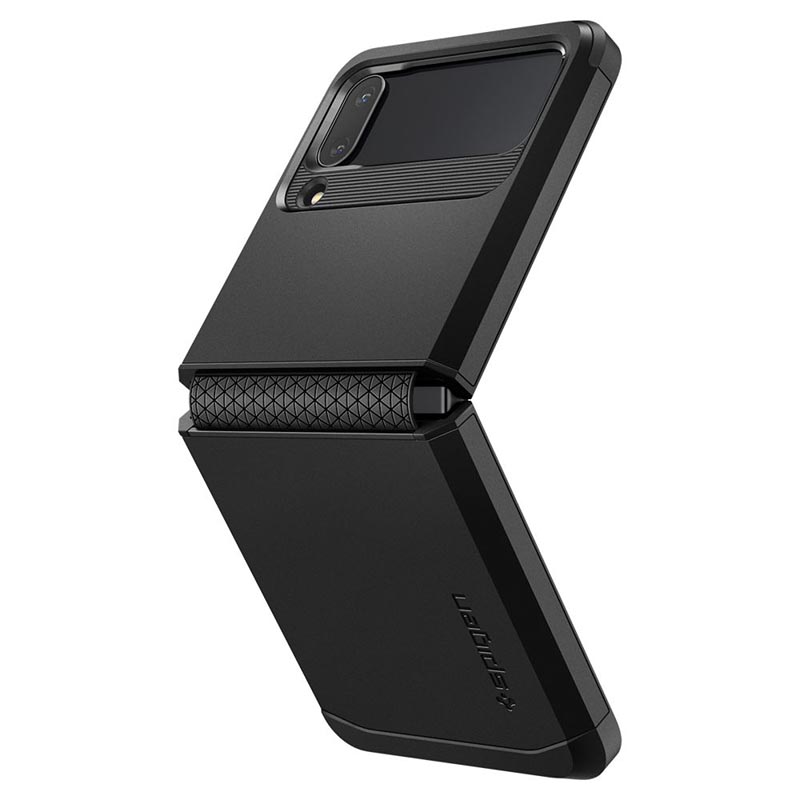 Spigen Tough Armor - Etui do Samsung Galaxy Z Flip 4 (Czarny)