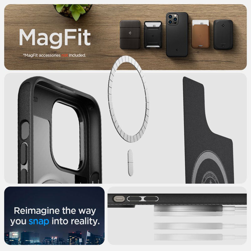 Spigen Mag Armor – Etui do iPhone 14 Pro Max (Czarny)
