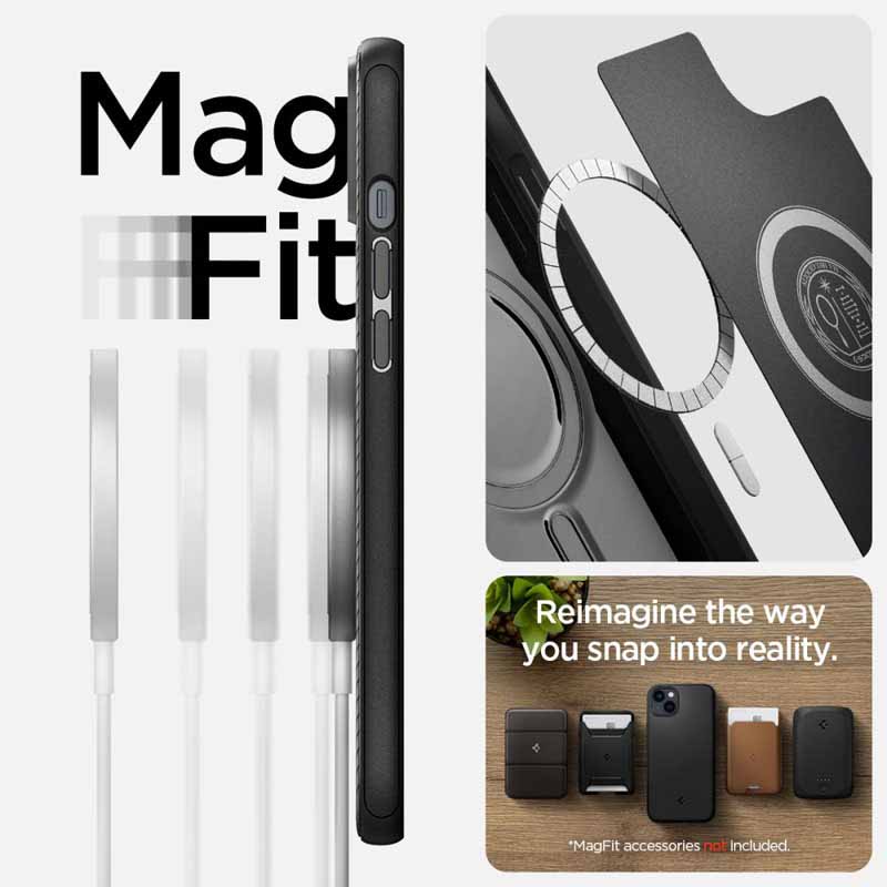 Spigen Mag Armor – Etui do iPhone 14 (Czarny)